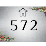 Metal Plate Colored Name Plate